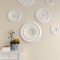 Ekena Millwork Lauren Ceiling Medallion (Fits Canopies up to 6 1/4"), 20 5/8"OD x 6 1/4"ID x 1 3/8"P, Primed White CM20LN - alternate 6